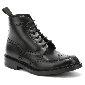 Bedale Burnished Leather Men's Brogue Derby Boots