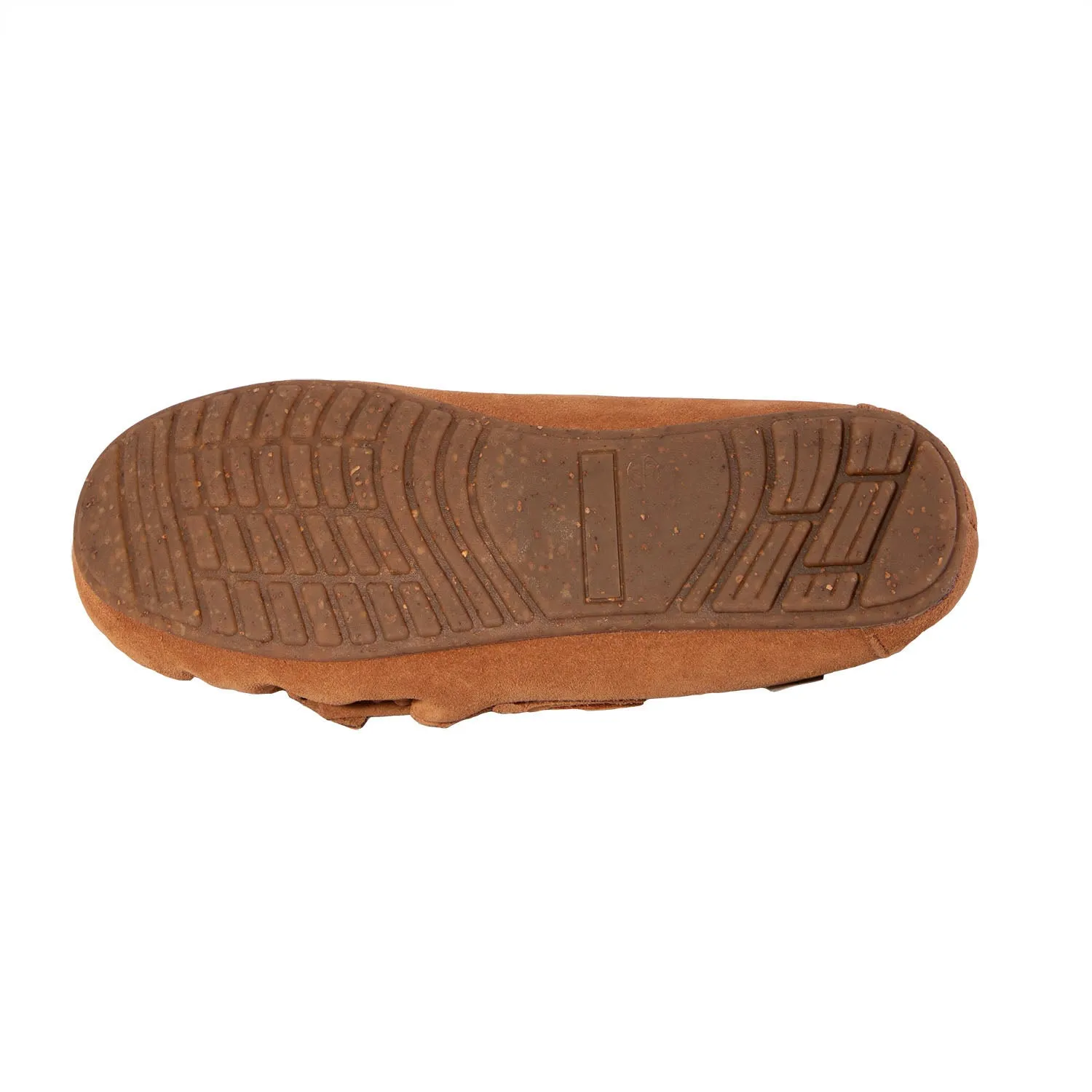 Ladies Scarlet Sheepskin Moc