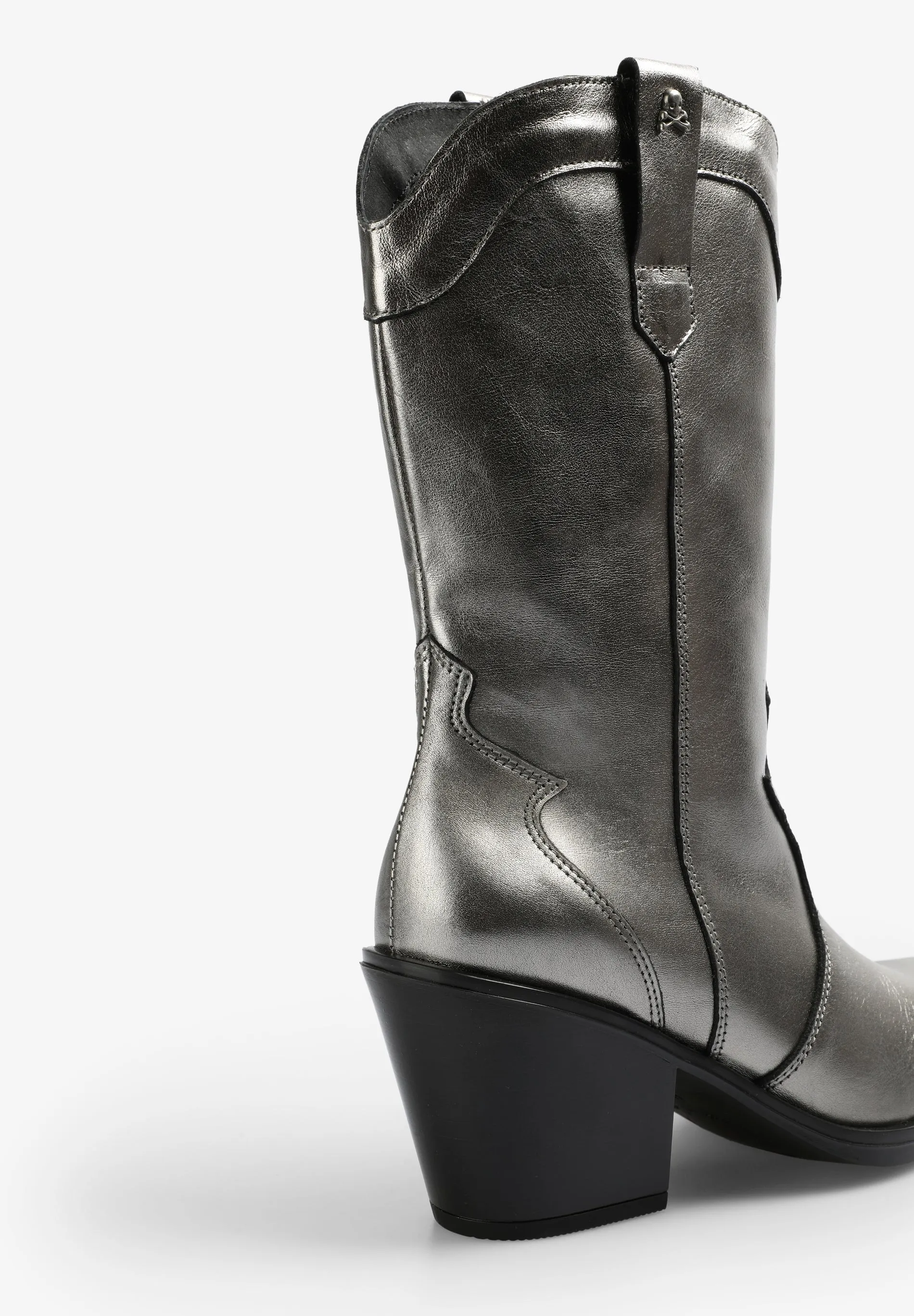 LEATHER ANKLE BOOTS