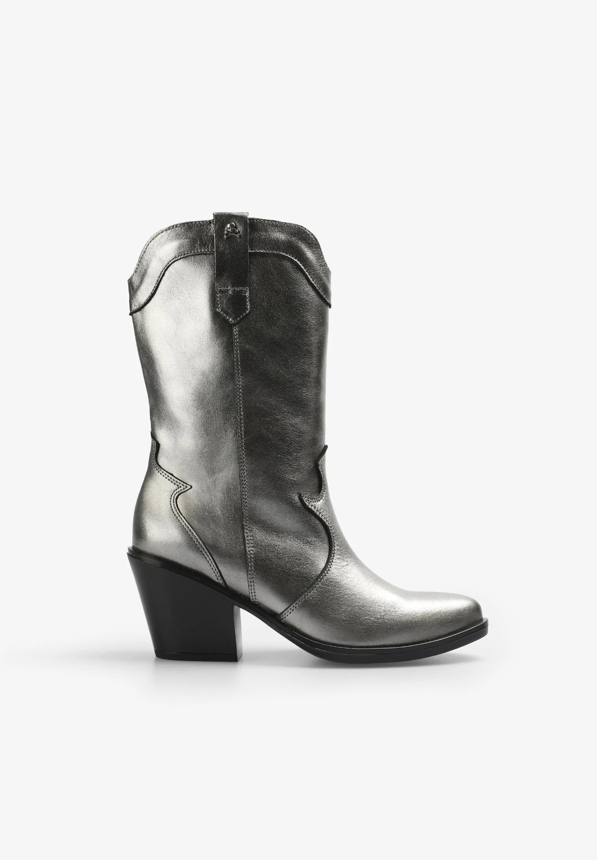 LEATHER ANKLE BOOTS