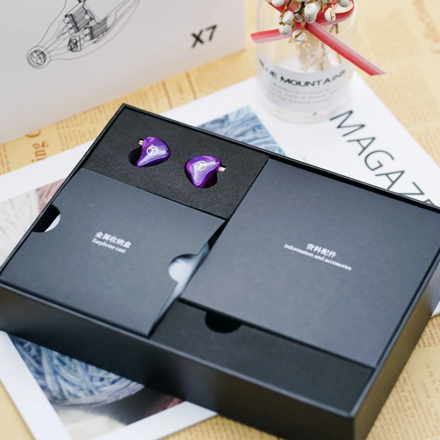 TRN X7 7 Balanced Armature Drivers In-Ear Monitors